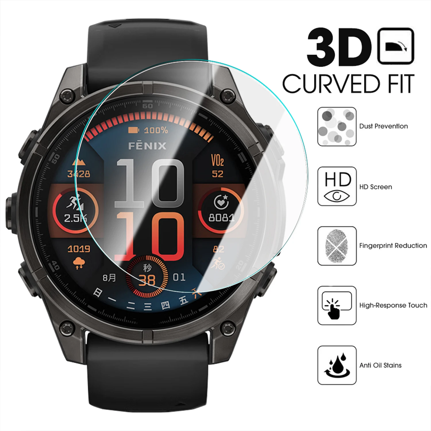 HD Tempered Glass For Garmin F - Screen Alignment Tool ulasan dan harga