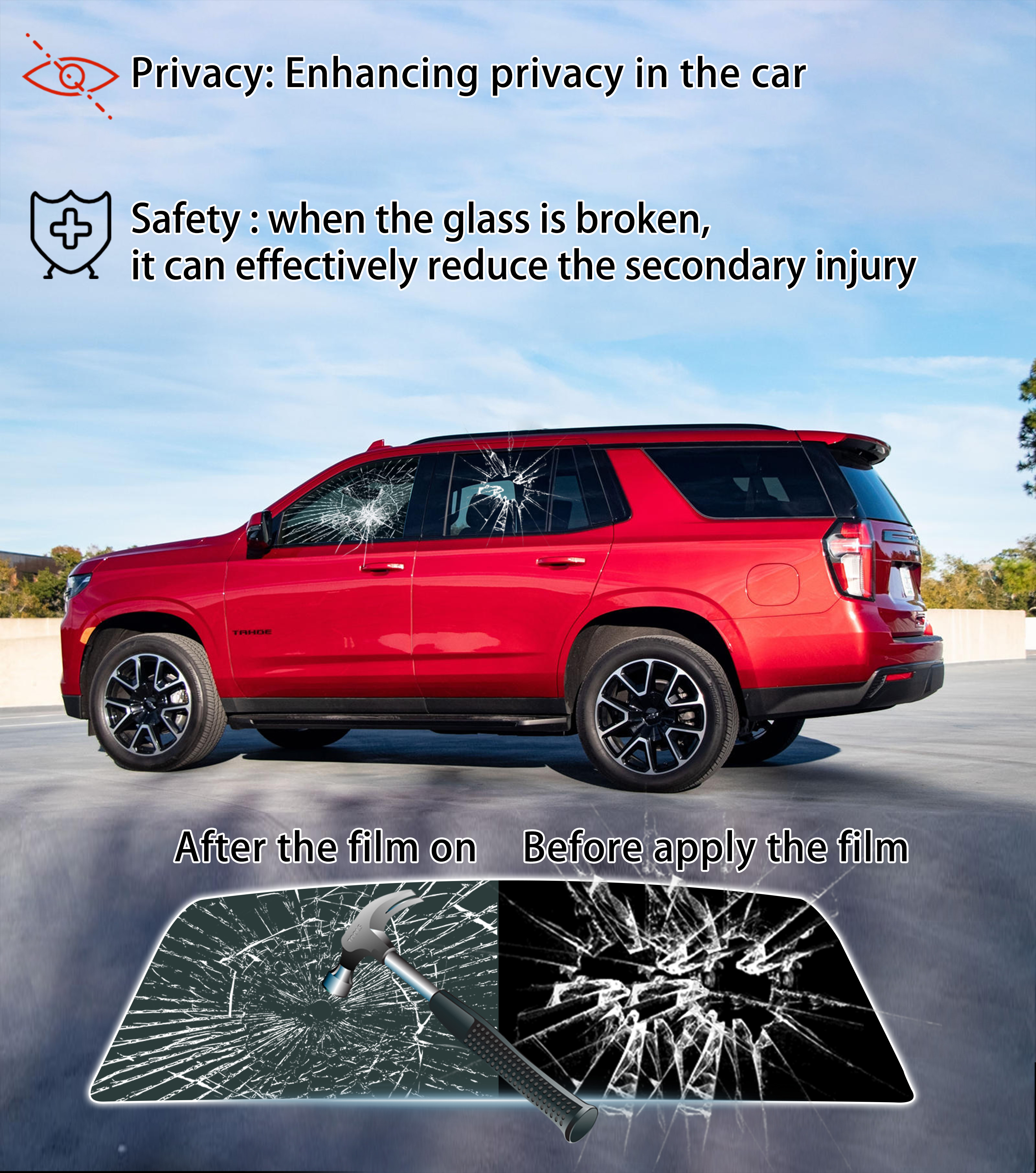 Pre-Cut Window Tint for Ford M - Privacy Screen Protector ulasan dan harga