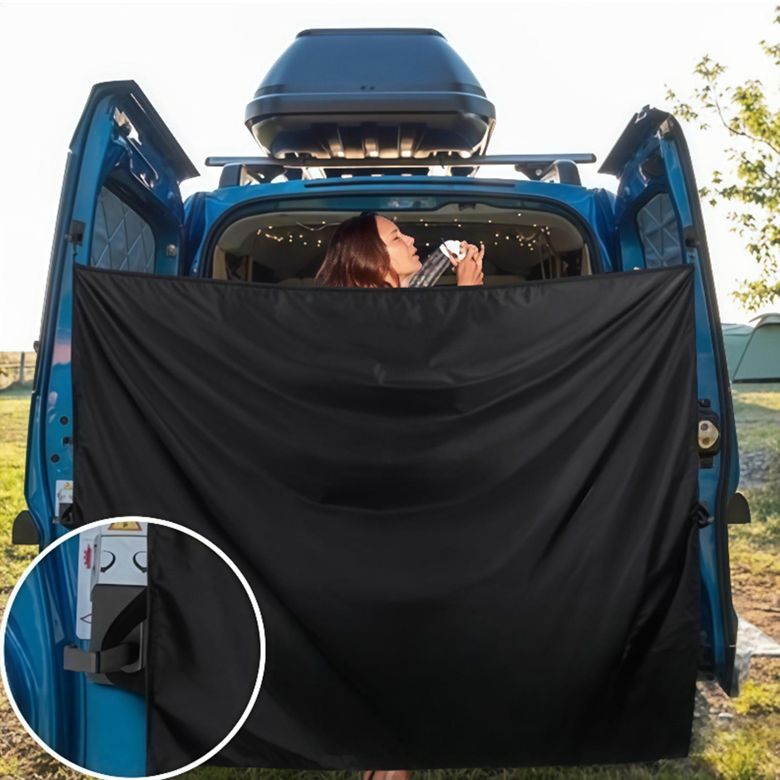 Black Large Car Privacy Drapes - Privacy Screen Protector ulasan dan harga