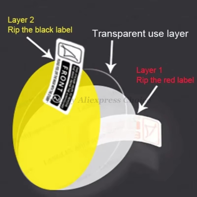 HD TPU Hydrogel Protective Fil - Smartwatch Screen Film ulasan dan harga